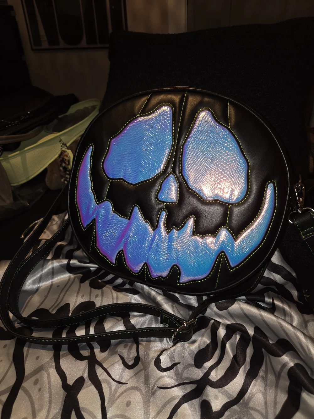 Love Pain & Stitches X Pumpkin Kult Double Crossbody Bag